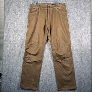 Kuhl Rydr Pants Mens 38x34 Brown Patina Dye Heavy Weight Outdoor Trail Hike